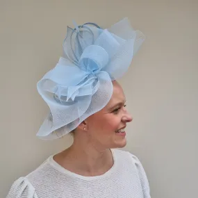 Boardmans Gracie Net Fascinator in Ice Blue