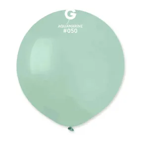 Gemar - 19' Aquamarine Latex Balloons #050 (25pcs)