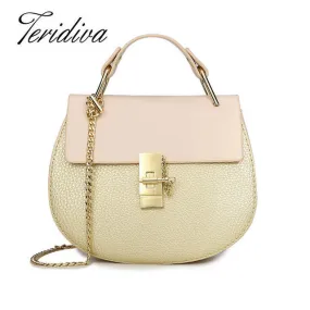 Luxury Designer Shoulder Bag Famous Brand High Quality Woman Bags Mini Gold Chain Bags Woman Small Tote Handbag With Crossbody