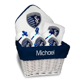 Personalized Sporting Kansas City Medium Basket - 6 Items