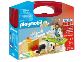 Playmobil City Life - Vet Visit Carry Case (5653)