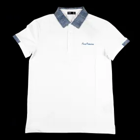 Pure Premium White Denim Gallo Golfer