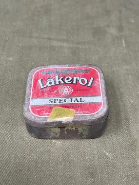 Vintage Lakeroll Special Pastilles Tin